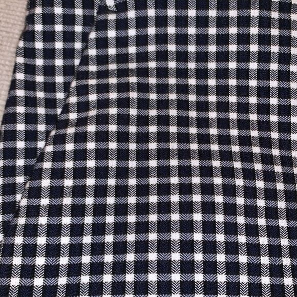 Massimo Fabbro Italy Checkered High Rise Women’s Pants Size 10 - Picture 8 of 10